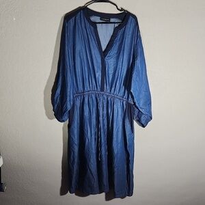 Lane Bryant Dress Womens fits about an XL  see measurements for fit no Size
